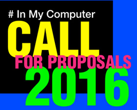 In My Computer Call for Proposals 2016